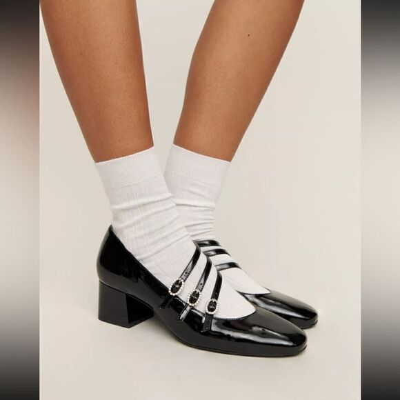 NEW REFORMATION MIMI BUCKLE PUMP - Picture 1 of 3